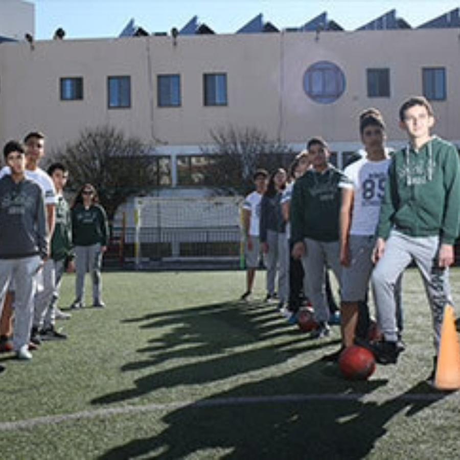 MMS student at school ground